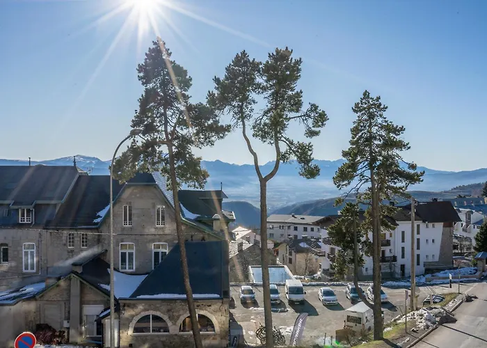 Apartman T2 Et T3 L'esprit Au Coeur Du Centre Et 80 M De La Telecabine Font-Romeu-Odeillo-Via